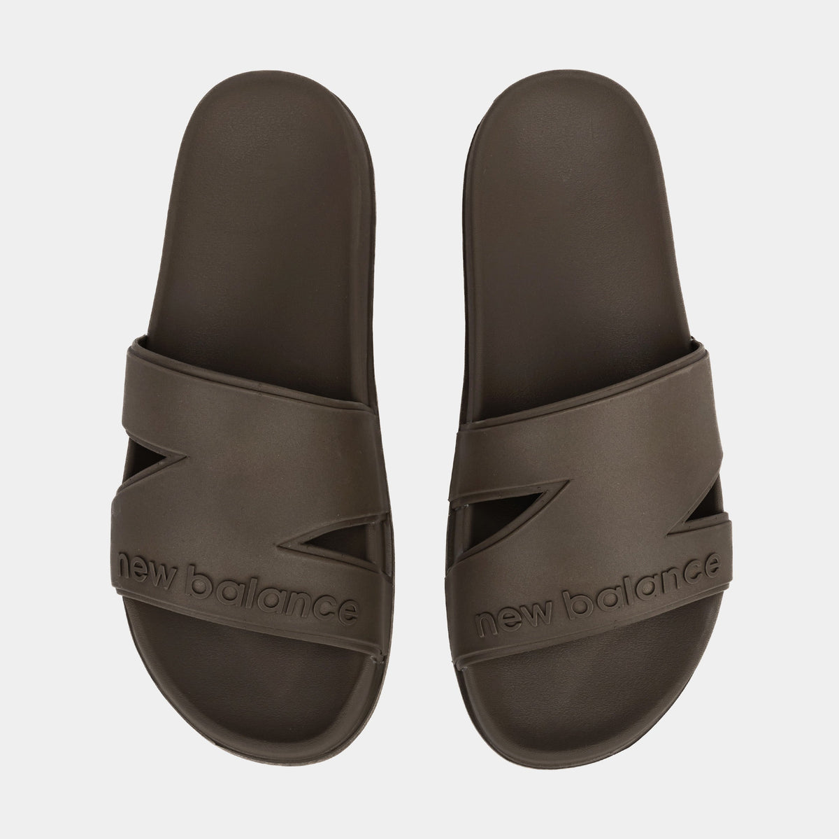 Exclusive 200 Slide Mens Sandals (Tan/Brown) — 4 — Side View
