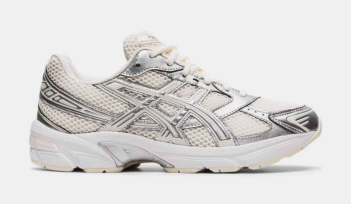 Exclusive Gel-1130 Womens Lifestyle Shoes (Cream/Pure Silver) — 5 — Front View