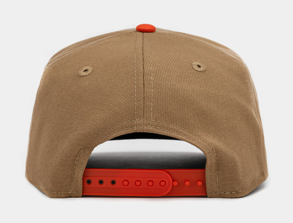 Exclusive Shoe Palace Exclusive Houston Astros Khaki 950AF Mens Hat (Khaki) — OS — Back View