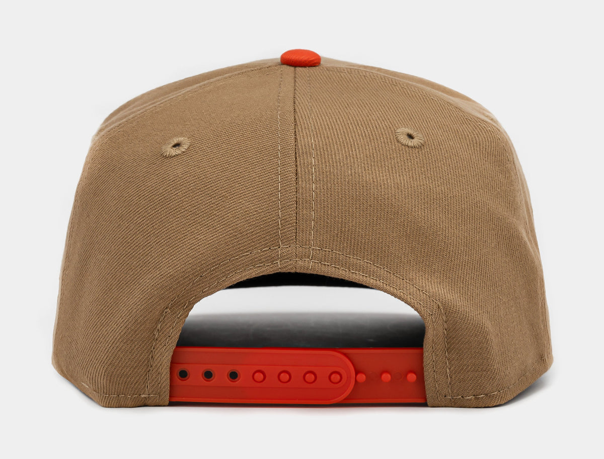 Exclusive Shoe Palace Exclusive Houston Astros Khaki 950AF Mens Hat (Khaki) — OS — Back View