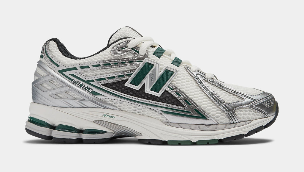 Exclusive 1906R Mens Running Shoes (Silver Green/White) — 4 — Front View