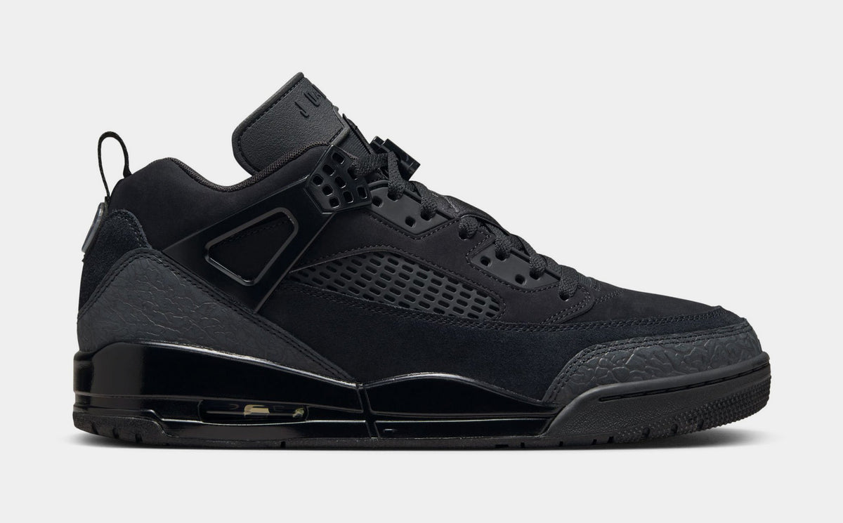 Exclusive Spizike Low Mens Basketball Shoes (Black) — 7 — Front View