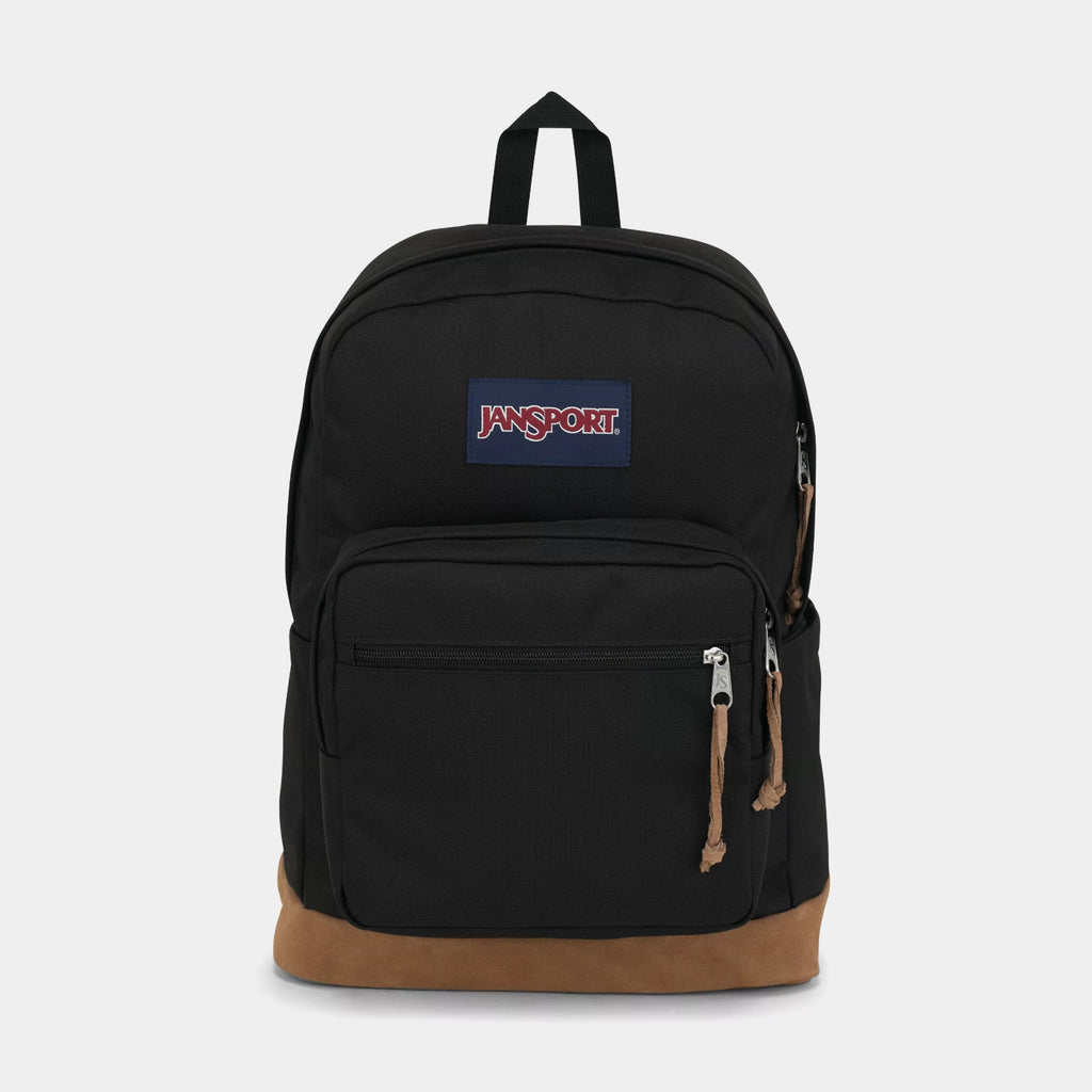 Exclusive Right Pack Mens Backpack (Black/Brown) — OS — Front View