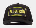 Exclusive El Patron Trucker Mens Hat (Black/Yellow) — OS — Front View