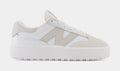 Exclusive CT302 Mens Lifestyle Shoes (White/Moonrock/Beige) — 3 — Front View