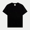 Exclusive Solid Novelty Mens Short Sleeve Shirt (Black) — S — Front View