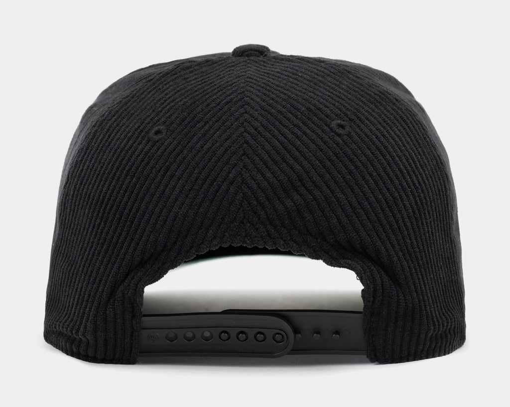 Exclusive Houston Oilers Gridiron '47 Hitch Relaxed Fit Mens Hat (Black/Blue) — OS — Back View