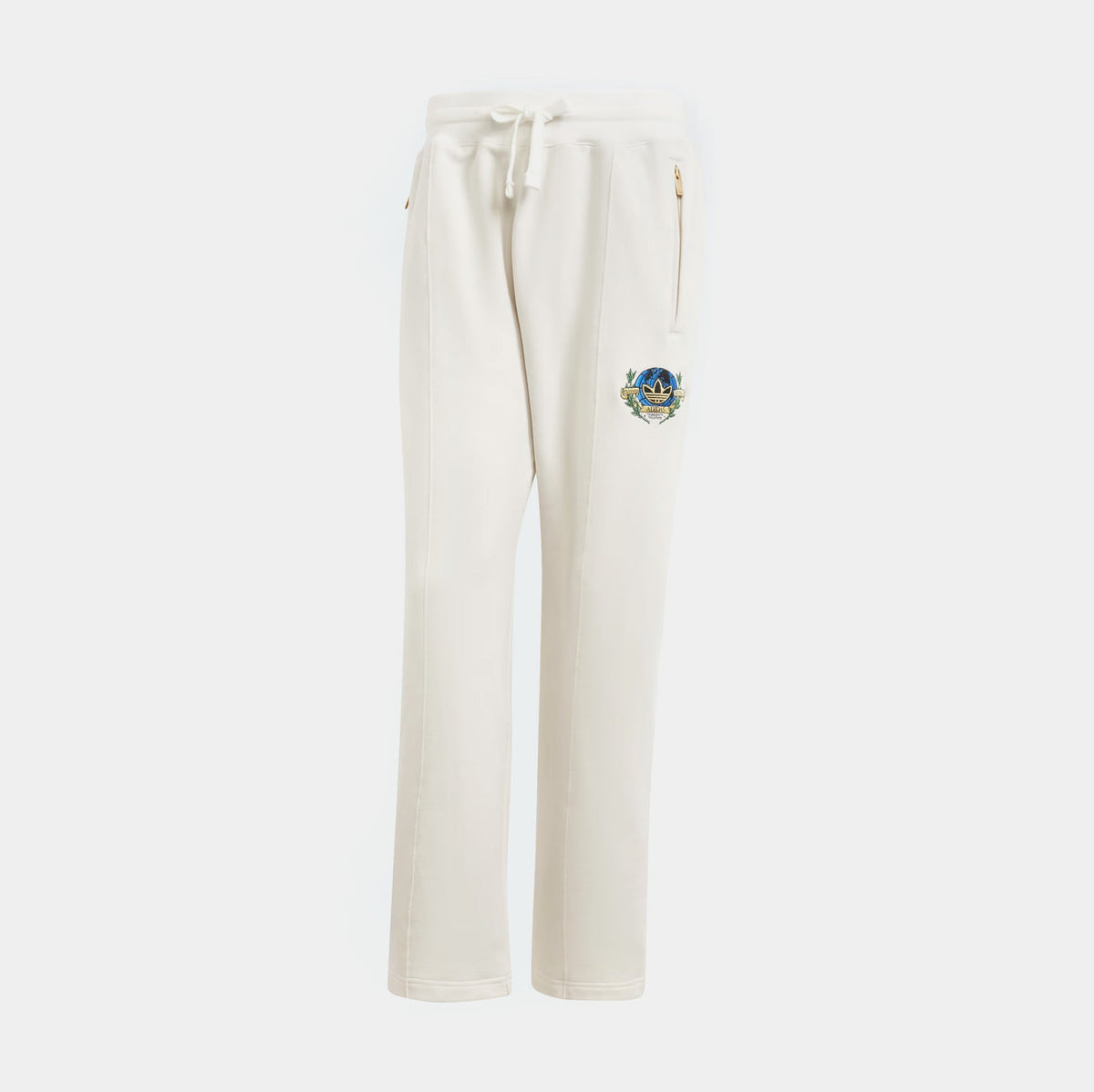 Exclusive OLPC Track Mens Pants (Beige) — S — Front View