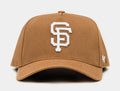 Exclusive San Francisco Giants '47 MVP Snapback Mens Hat (Khaki) — OS — Front View