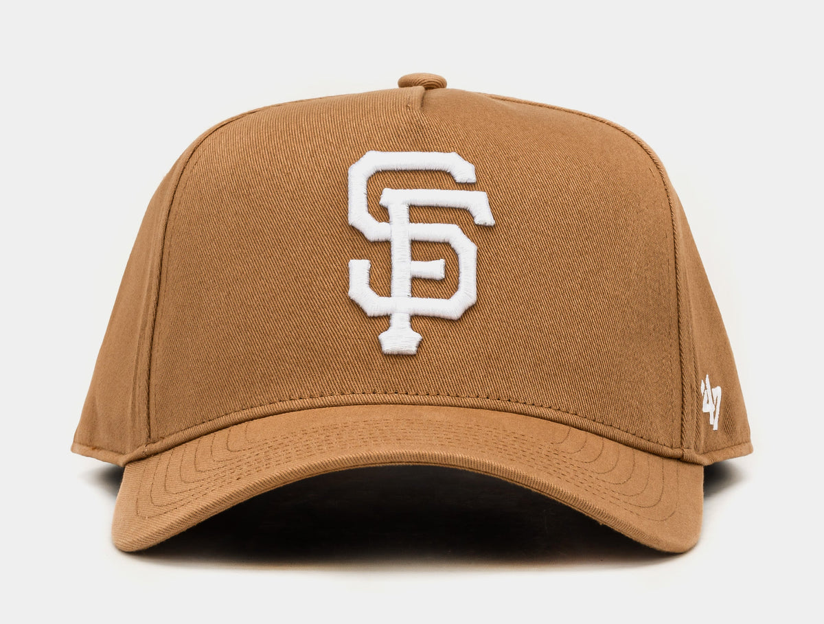 Exclusive San Francisco Giants '47 MVP Snapback Mens Hat (Khaki) — OS — Front View