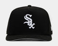 Exclusive Chicago White Sox 950AF Snapback Mens Hat (Black/White) — OS — Front View