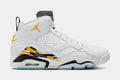 Exclusive Jumpman MVP Mens Basketball Shoes (White/Yellow Ochre/Black) — 7 — Front View