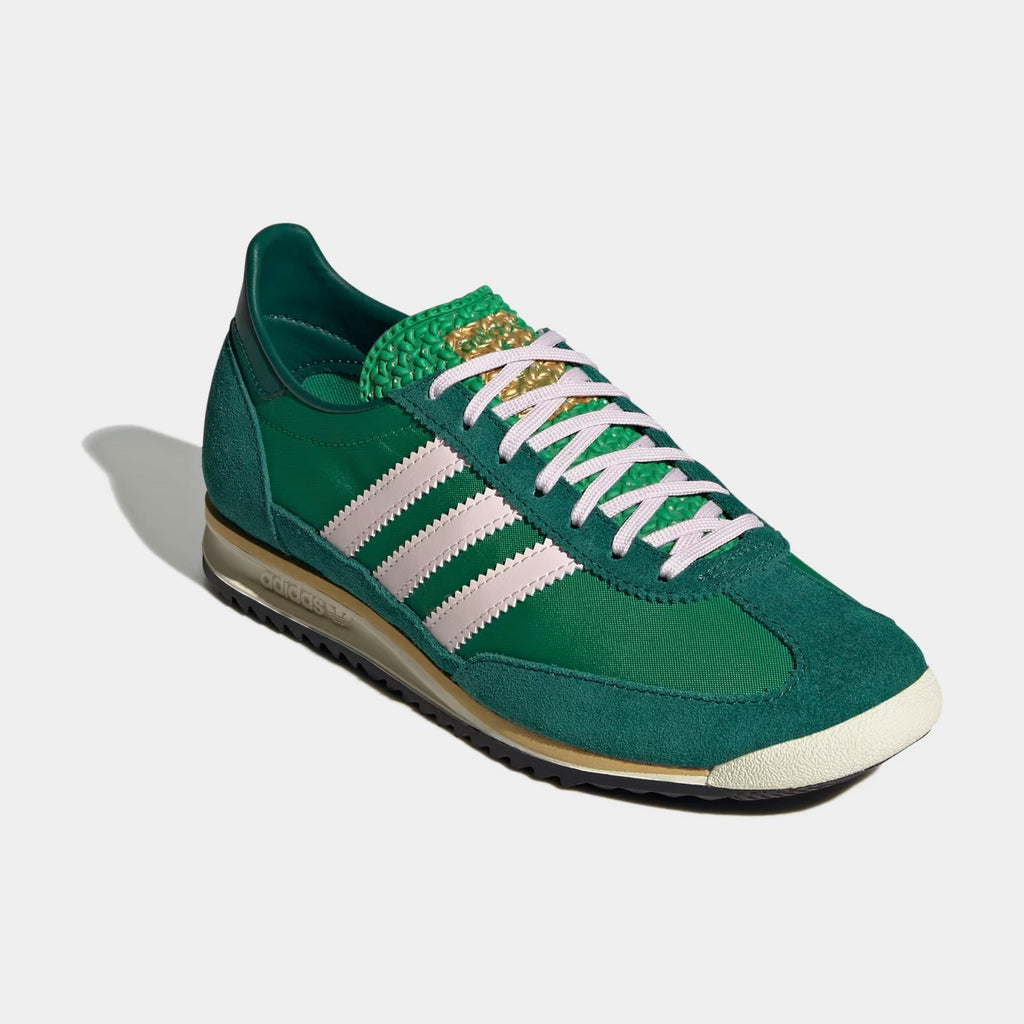 Exclusive SL 72 Womens Lifestyle Shoes (Night Indigo/Semi Green Spark/Collegiate Green) — 5 — Top View