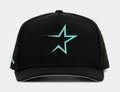Exclusive Shoe Palace Exclusive Houston Astros Mint 950AF Snapback Mens Hat (Black/Mint) — OS — Front View