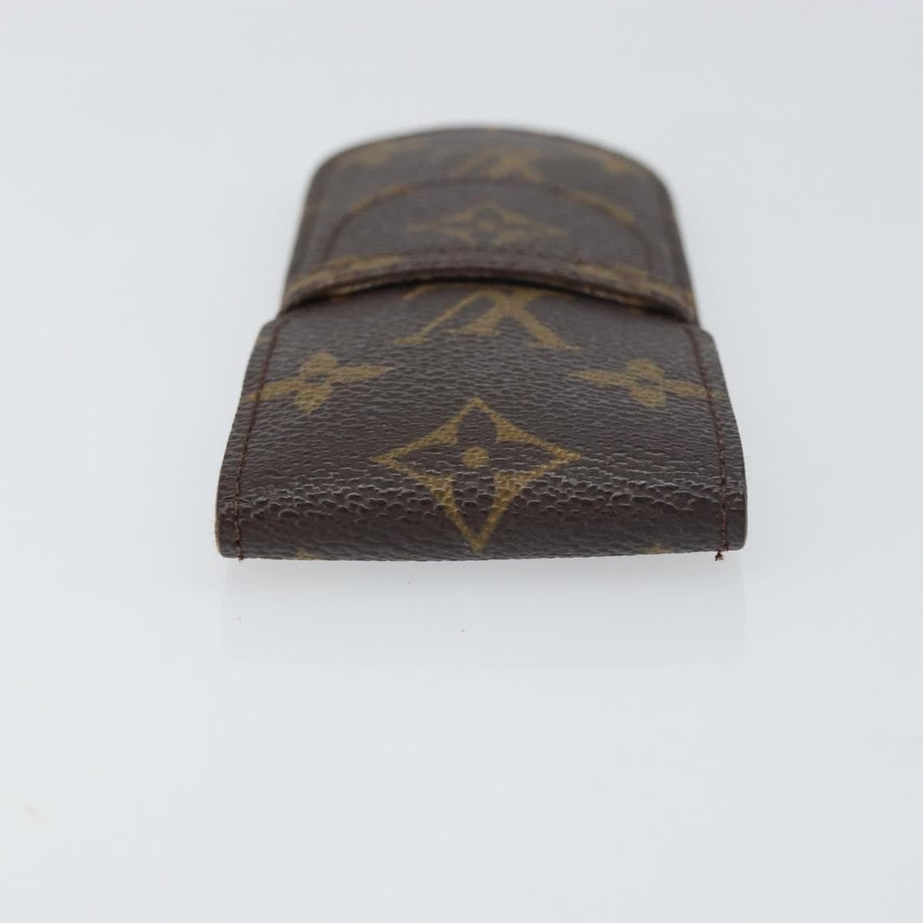 Louis Vuitton Etui À Stylo Canvas Brown Canvas Clutche & Pouche Bag (Pre-Owned)