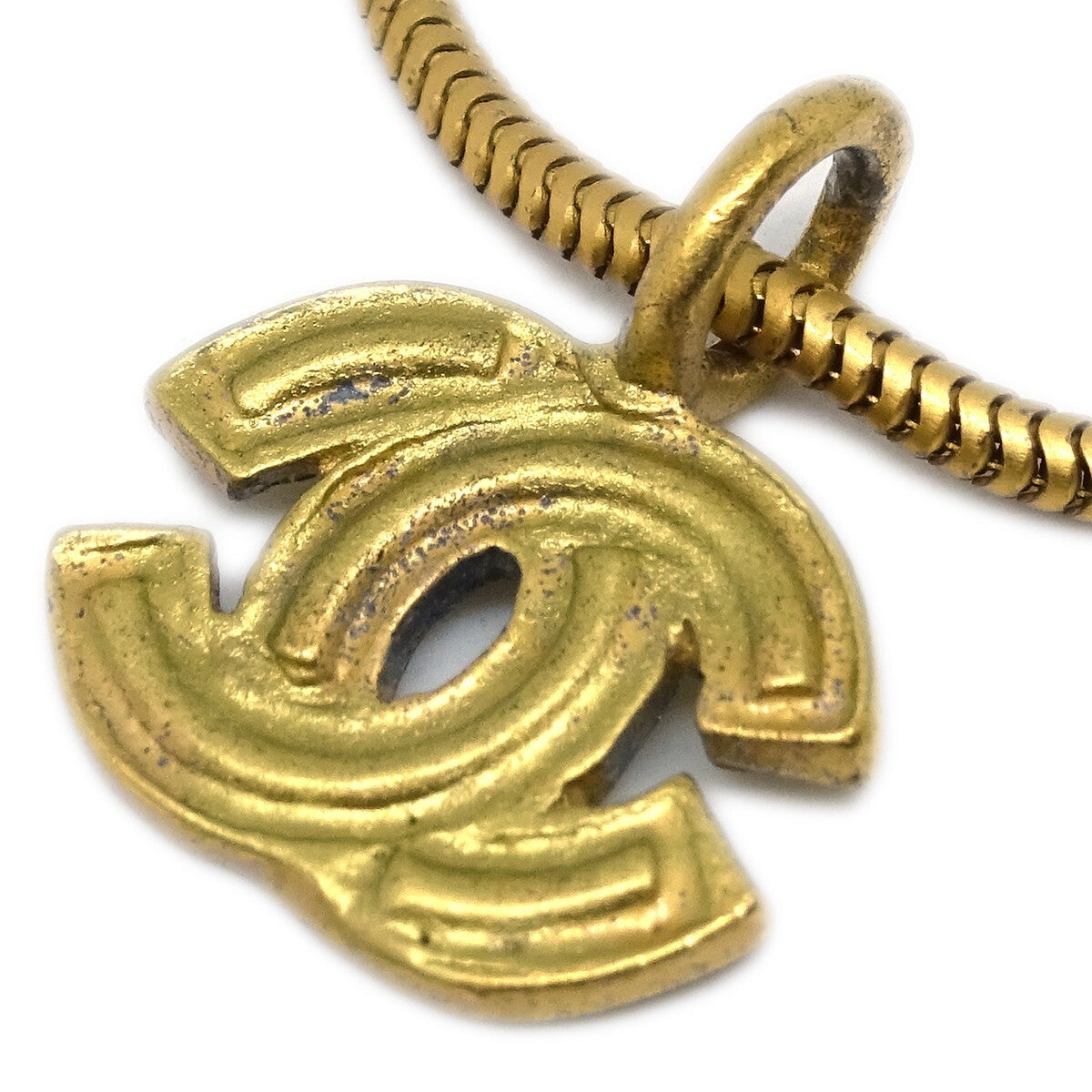 Chanel Cc Chain Bracelet Metal Gold Gold_Plated Bracelet Jewelry (Pre-Owned)