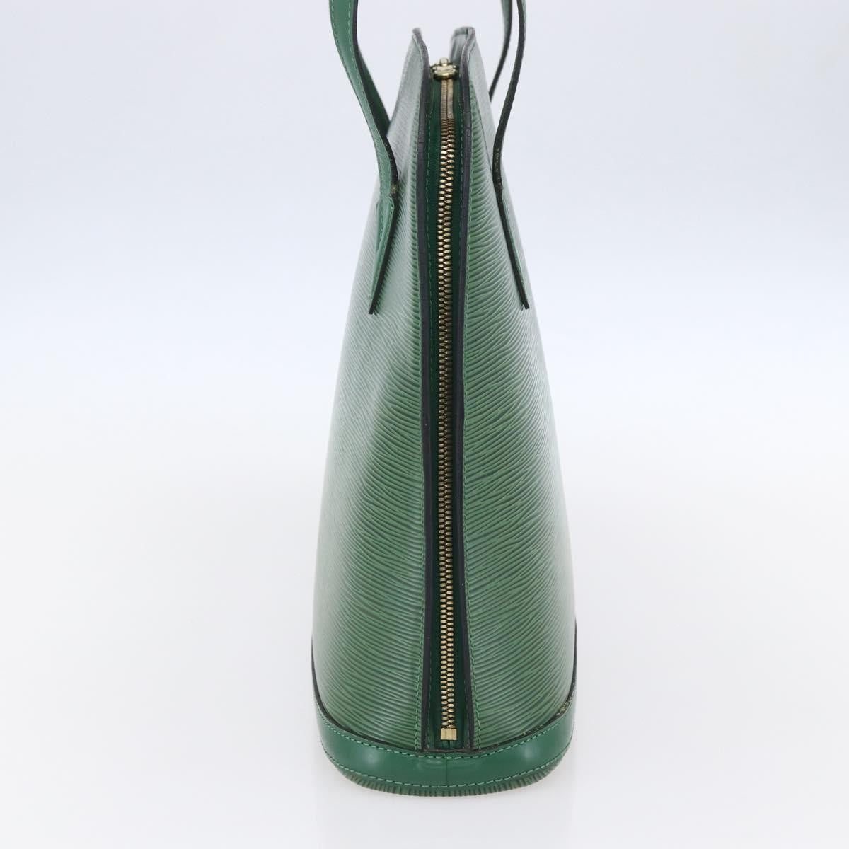 Louis Vuitton Lussac Handbag Epi Leather Green Leather Shoulder Bag Bag (Pre-Owned)