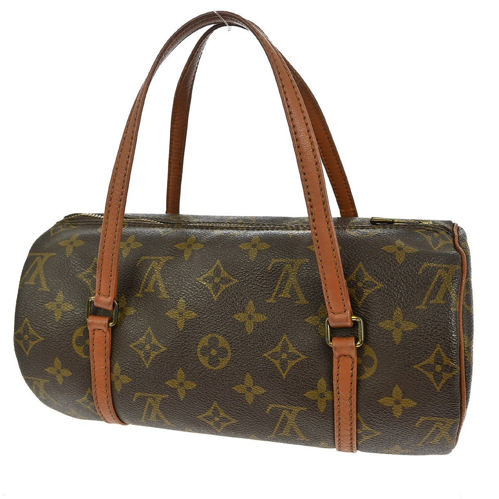 Louis Vuitton Papillon Handbag Monogram Canvas Brown Canvas Handbag (Pre-Owned)
