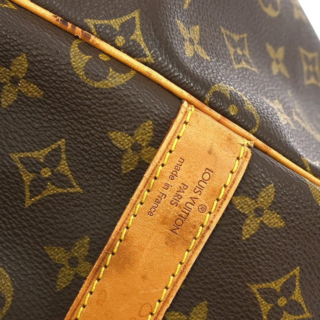 Louis Vuitton Keepall Bandouliere Bag Monogram Canvas Brown Canvas Travel Bag Bag (Pre-Owned)