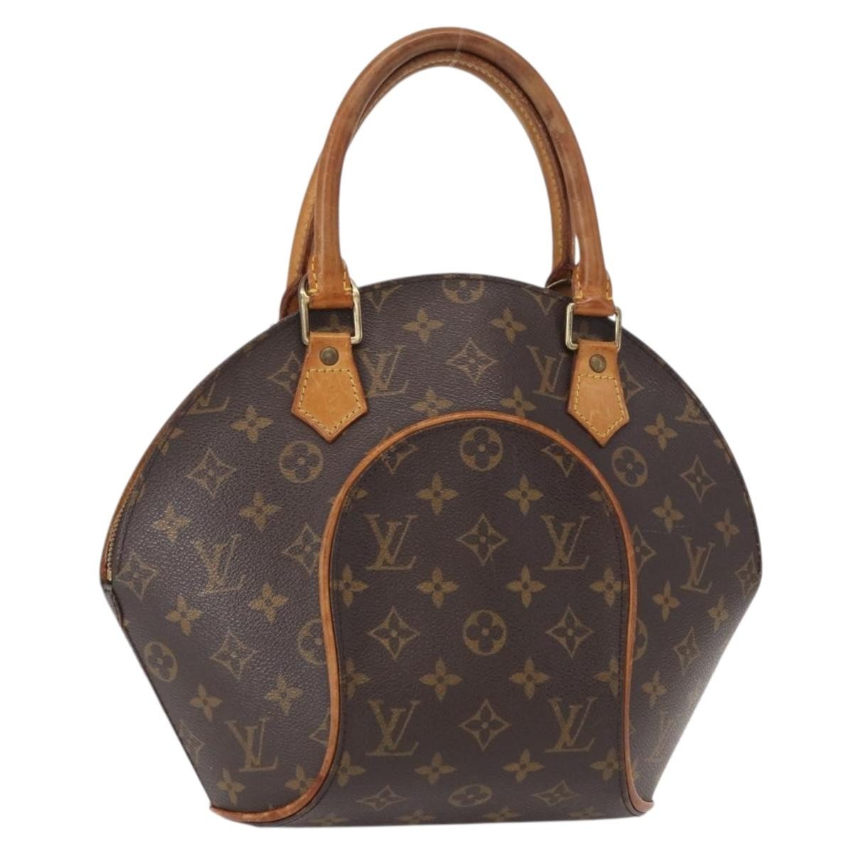 Louis Vuitton Ellipse Bag Monogram Canvas Brown Canvas Handbag (Pre-Owned)