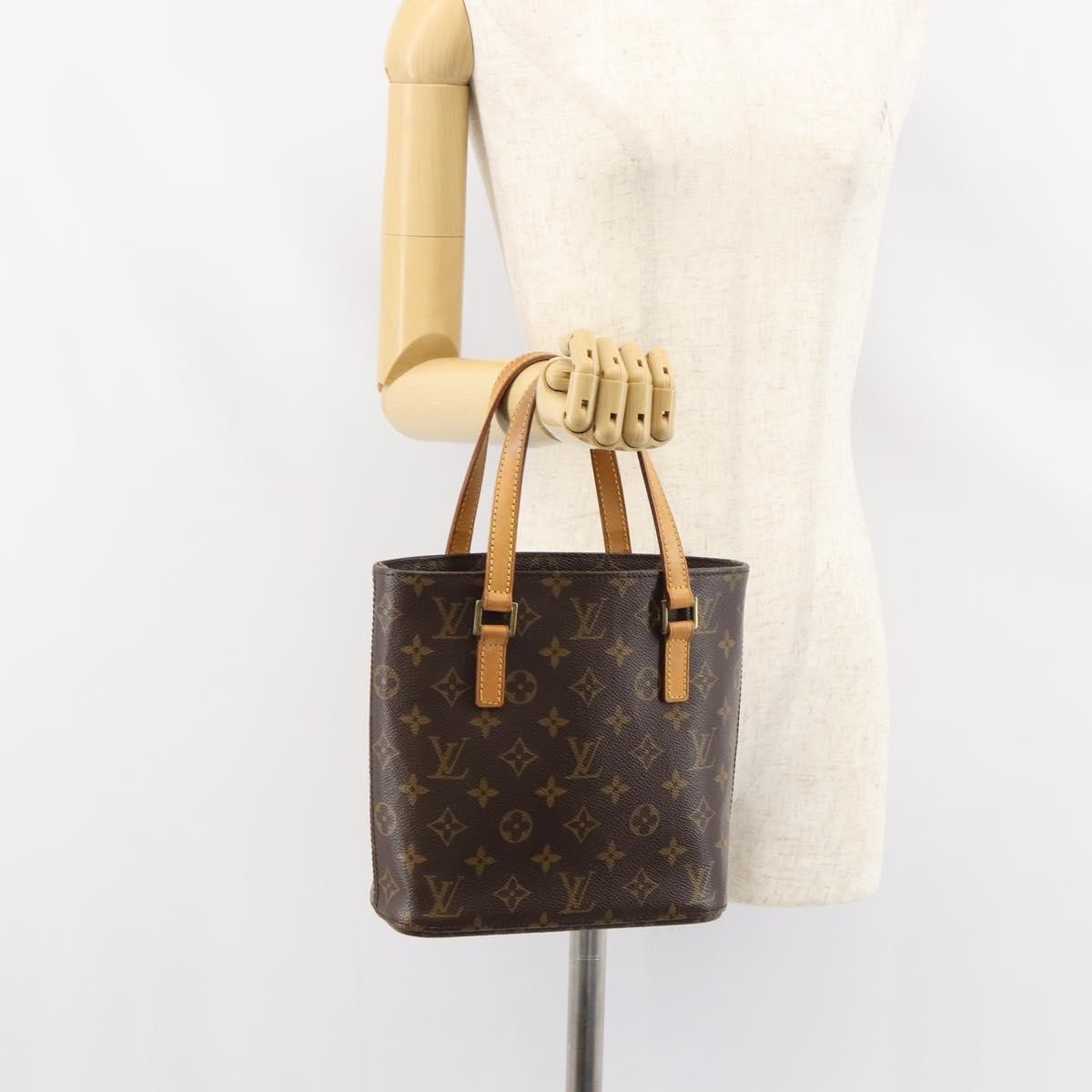 Louis Vuitton Vavin Tote Monogram Canvas Brown Canvas Tote Bag Bag (Pre-Owned)