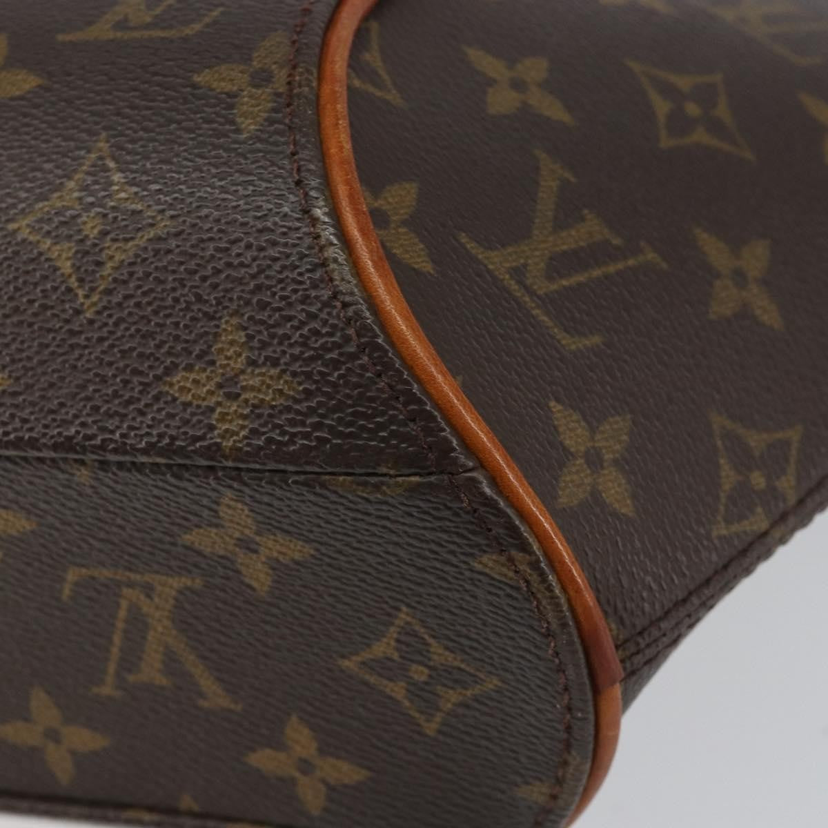 Louis Vuitton Ellipse Bag Monogram Canvas Brown Canvas Handbag (Pre-Owned)