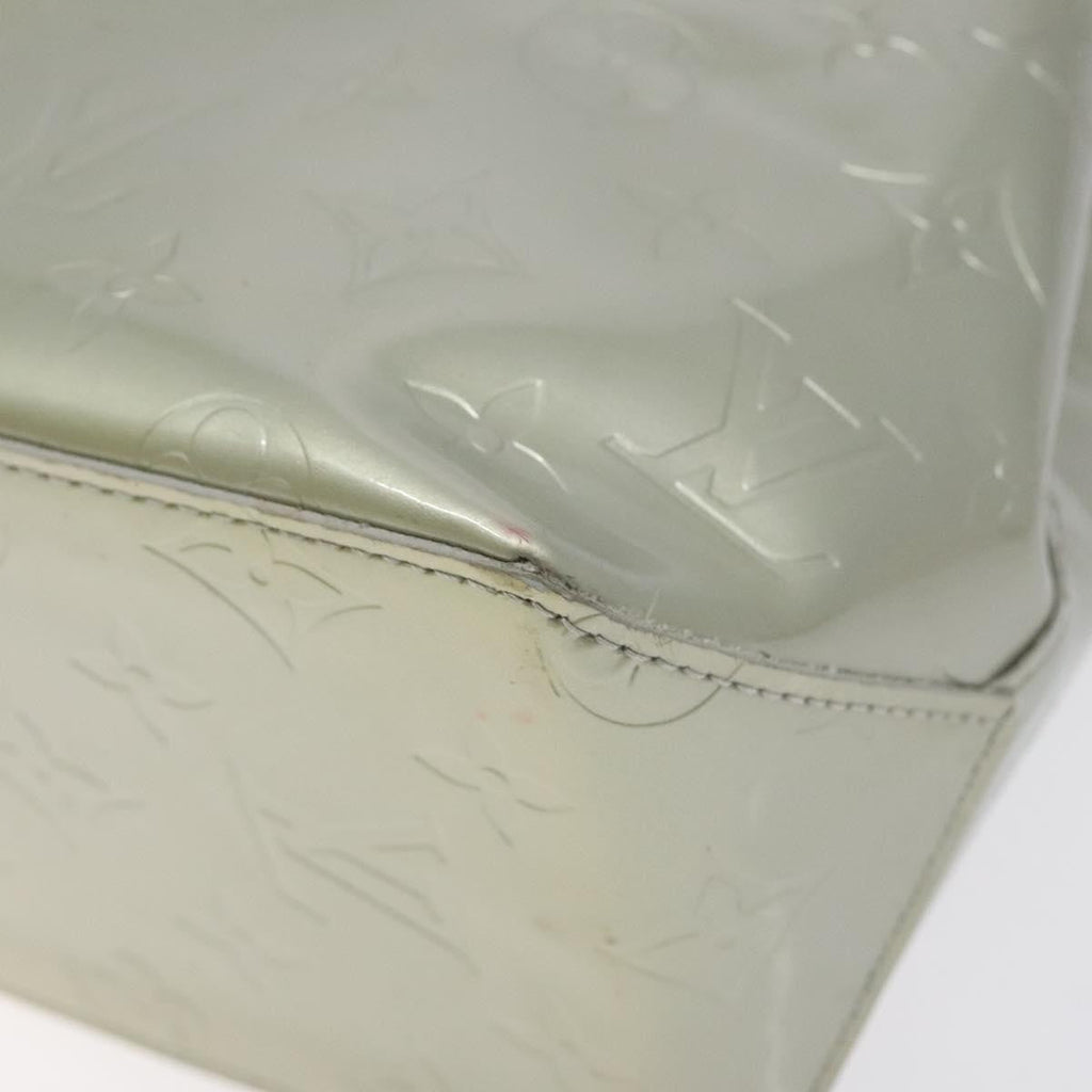 Louis Vuitton Reade Handbag Monogram Vernis Gray Patent_Leather Handbag (Pre-Owned)