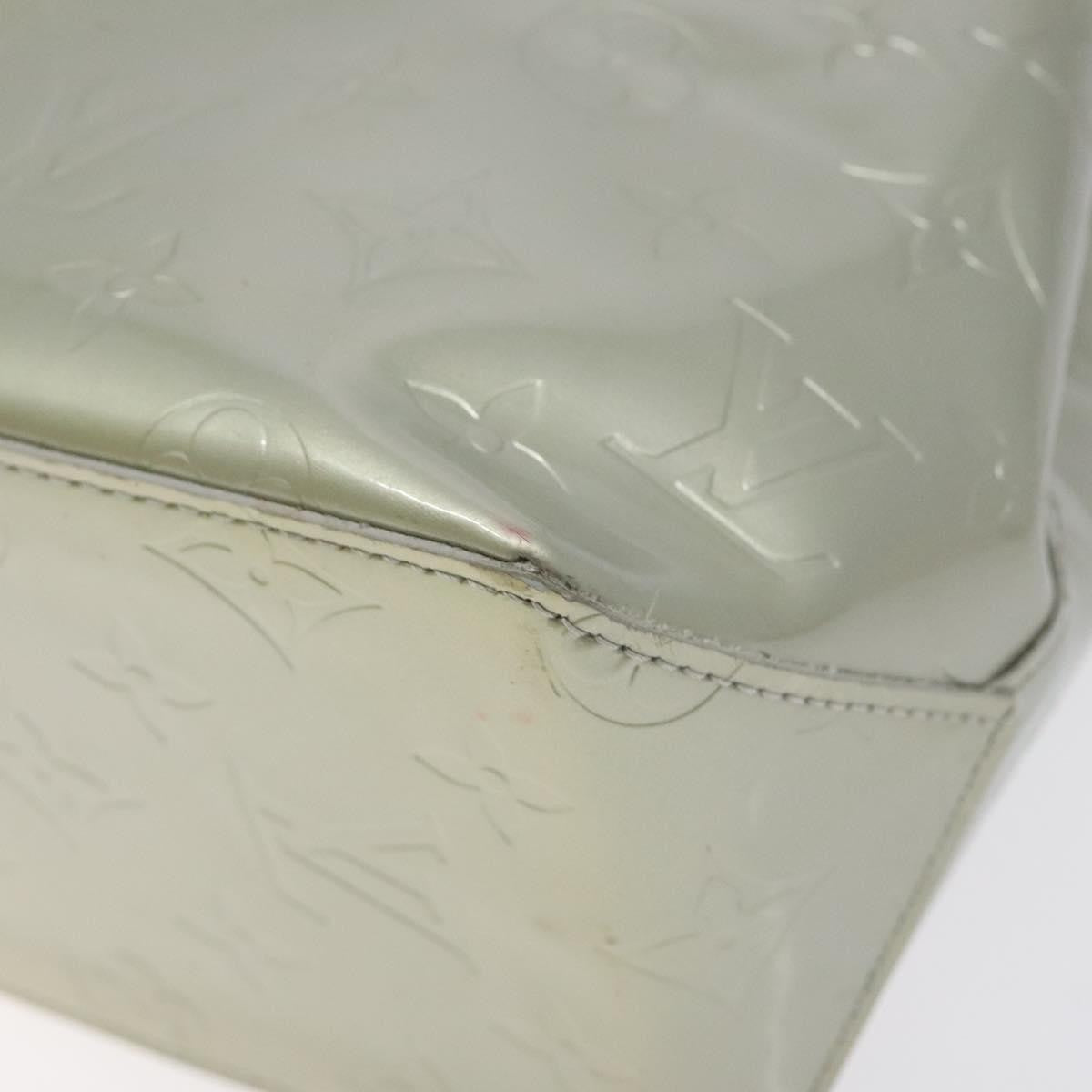 Louis Vuitton Reade Handbag Monogram Vernis Gray Patent_Leather Handbag (Pre-Owned)