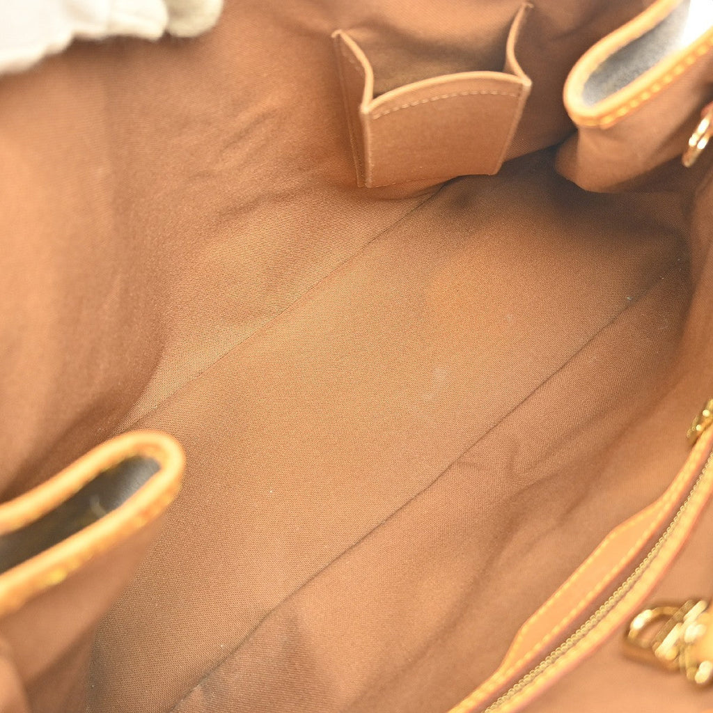 Louis Vuitton Batignolles Handbag Monogram Canvas Brown Canvas Tote Bag Bag (Pre-Owned)