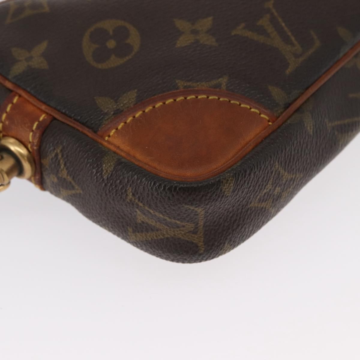 Louis Vuitton Marly Dragonne Clutch Monogram Canvas Brown Canvas Clutche & Pouche Bag (Pre-Owned)