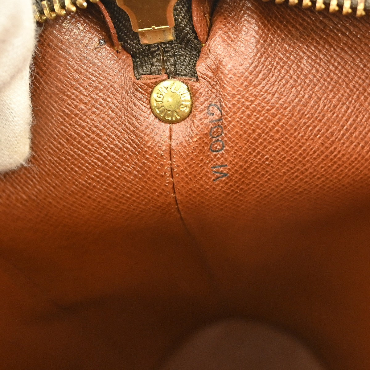 Louis Vuitton Drouot Handbag Monogram Canvas Brown Canvas Shoulder Bag Bag (Pre-Owned)