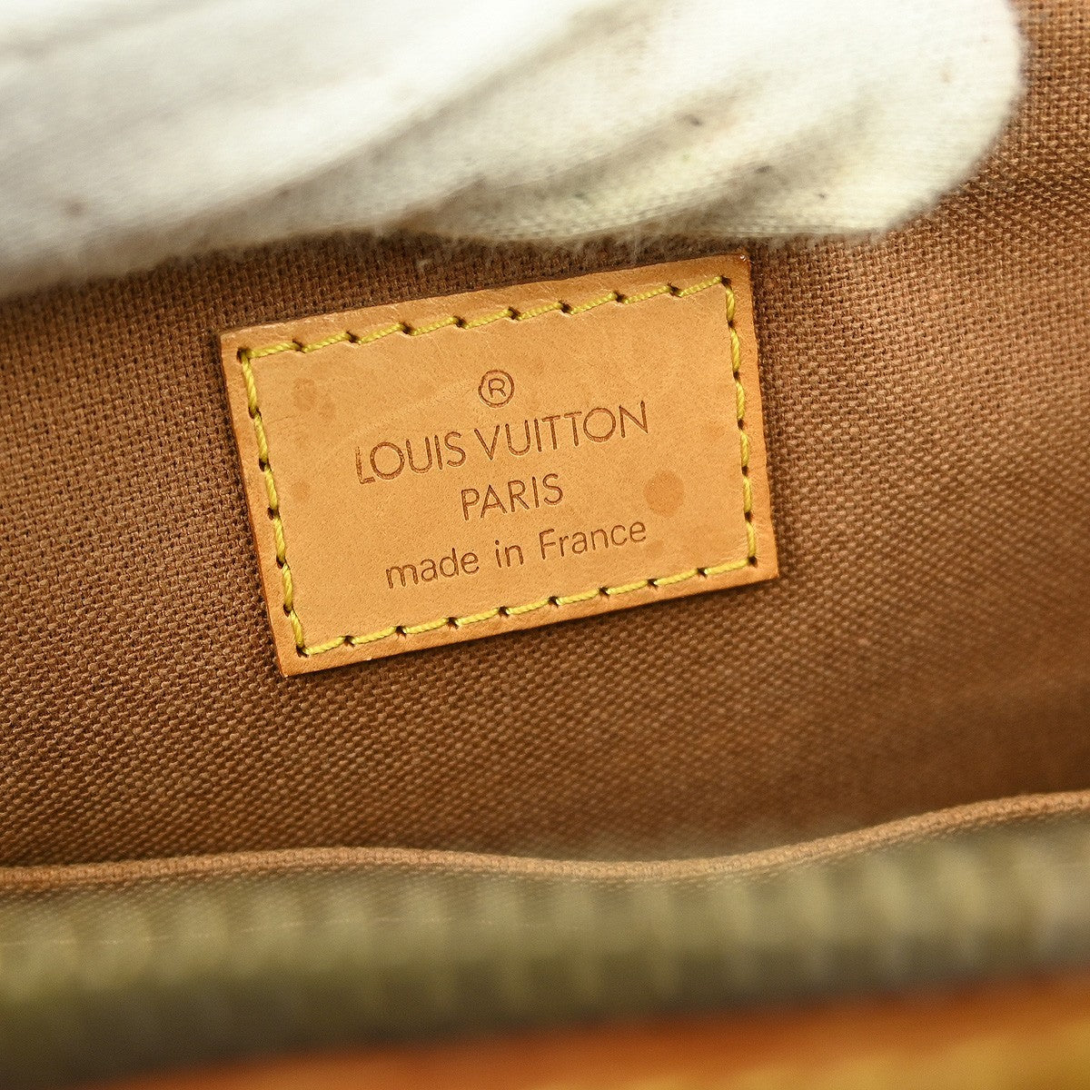 Louis Vuitton Popincourt Tote Monogram Canvas Brown Canvas Tote Bag Bag (Pre-Owned)