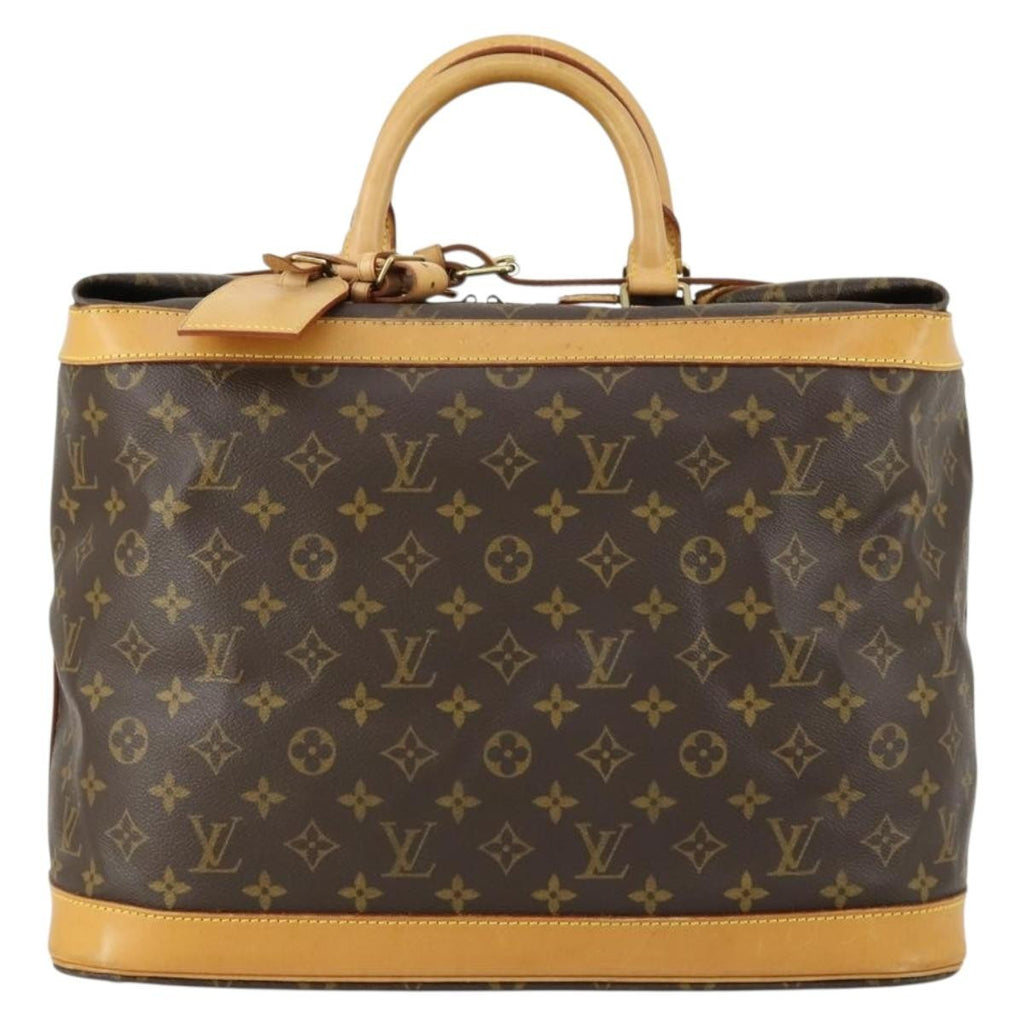 Louis Vuitton Cruiser Handbag Monogram Canvas Brown Canvas Travel Bag Bag (Pre-Owned)