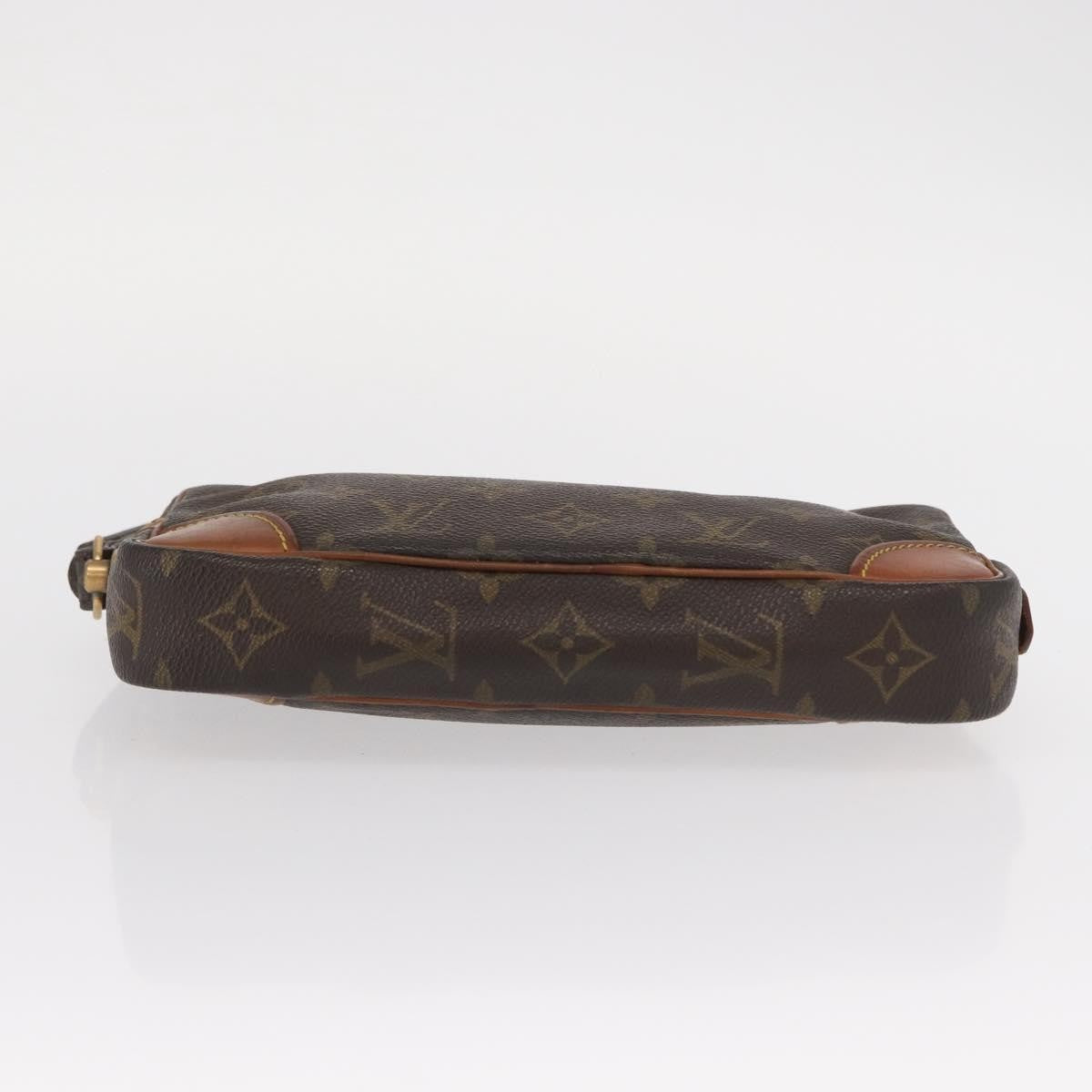 Louis Vuitton Marly Dragonne Clutch Monogram Canvas Brown Canvas Clutche & Pouche Bag (Pre-Owned)