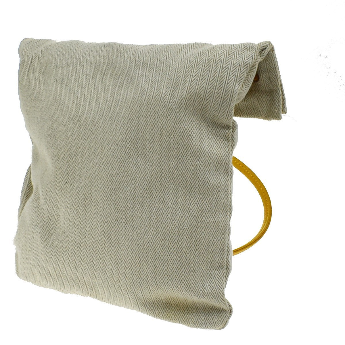 Hermes Aline Bag Toile Beige Canvas Shoulder Bag Bag (Pre-Owned)