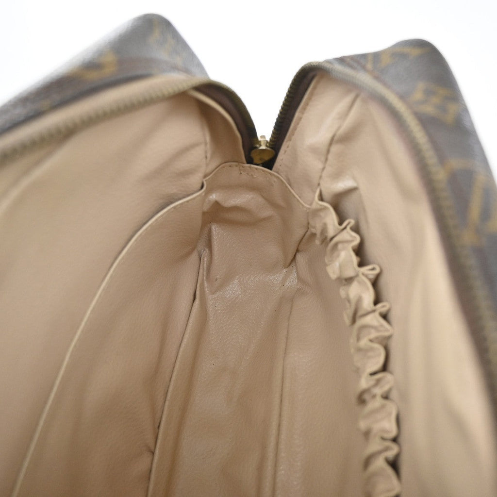 Louis Vuitton Trousse Toilette Monogram Canvas Brown Leather Clutche & Pouche Bag (Pre-Owned)