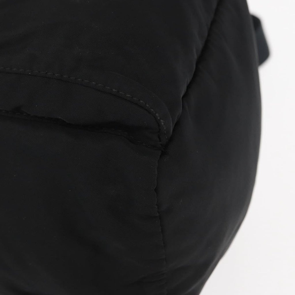 Prada Front Pocket Backpack Tessuto Black Nylon Backpack Bag (Pre-Owned)