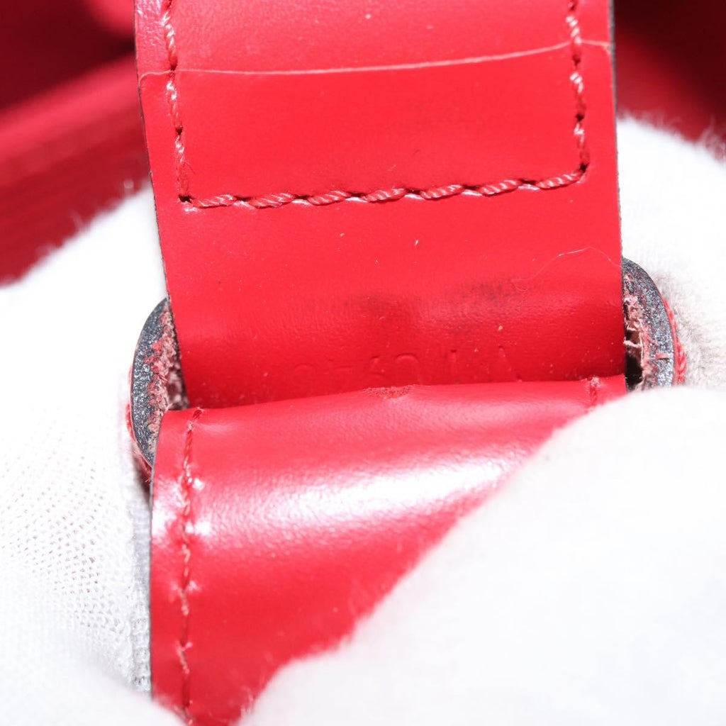 Louis Vuitton Vintage Sac D'epaule Handbag Epi Leather Red Leather Shoulder Bag Bag (Pre-Owned)