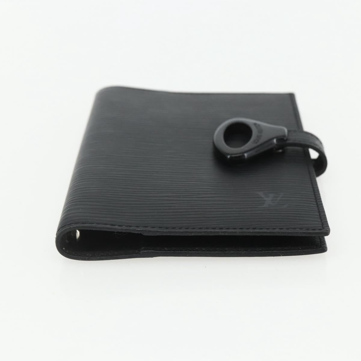 Louis Vuitton Agenda Cover Epi Leather Black Leather Wallets Accessory (Pre-Owned)