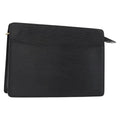 Louis Vuitton Pochette Homme Epi Leather Black Leather Clutche & Pouche Bag (Pre-Owned)