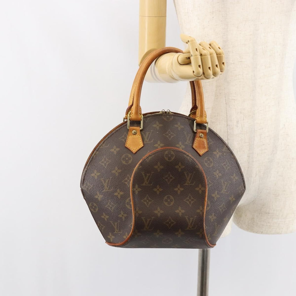 Louis Vuitton Ellipse Bag Monogram Canvas Brown Canvas Handbag (Pre-Owned)