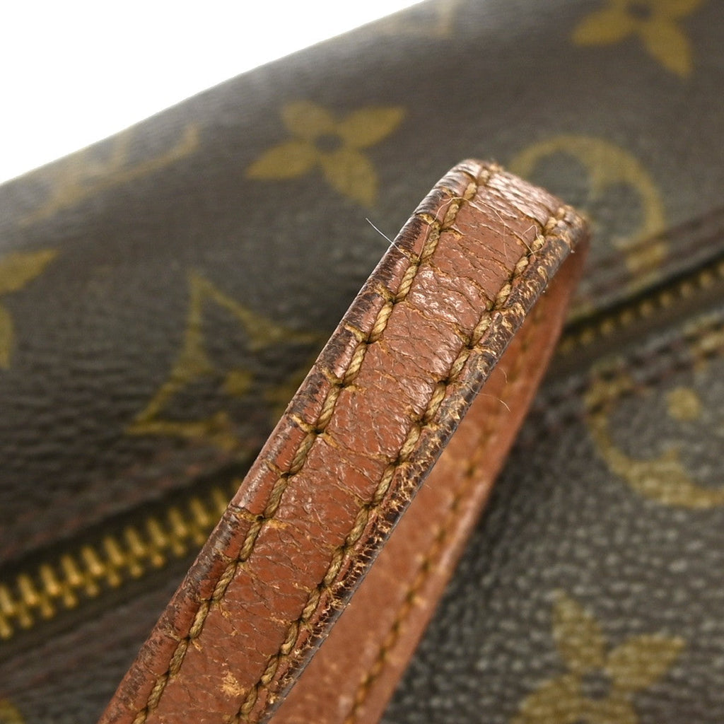 Louis Vuitton Papillon Handbag Monogram Canvas Brown Canvas Handbag (Pre-Owned)