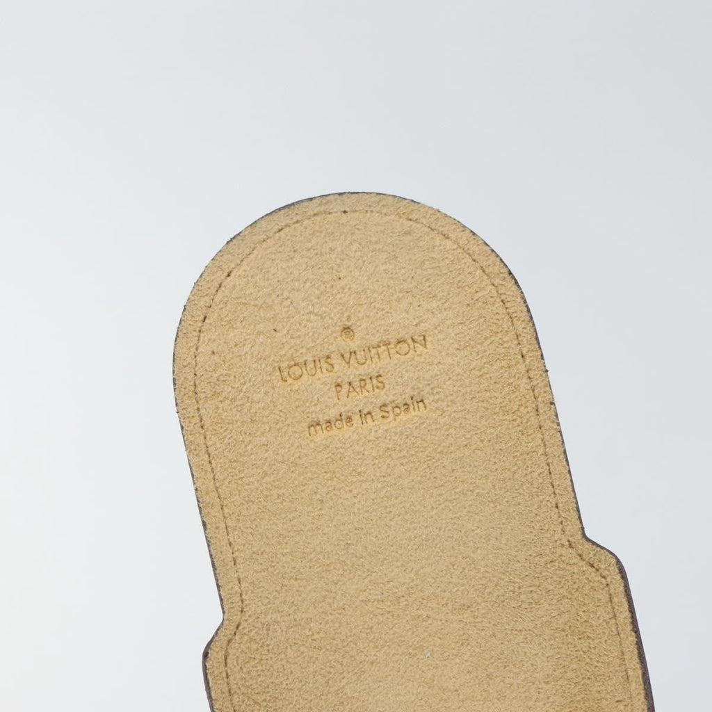 Louis Vuitton Etui À Stylo Canvas Brown Canvas Clutche & Pouche Bag (Pre-Owned)