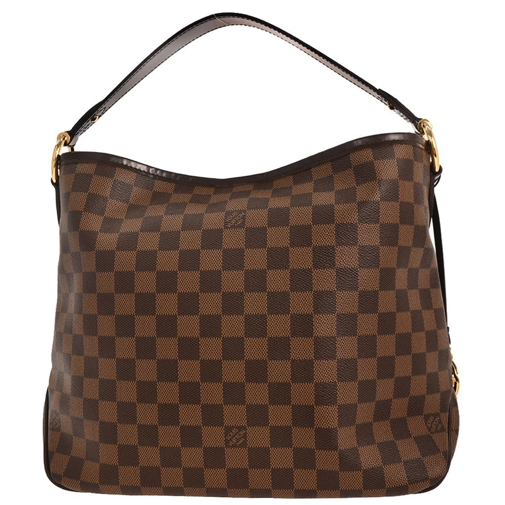 Louis Vuitton Delightful Nm Handbag Damier Brown Canvas Tote Bag Bag (Pre-Owned)