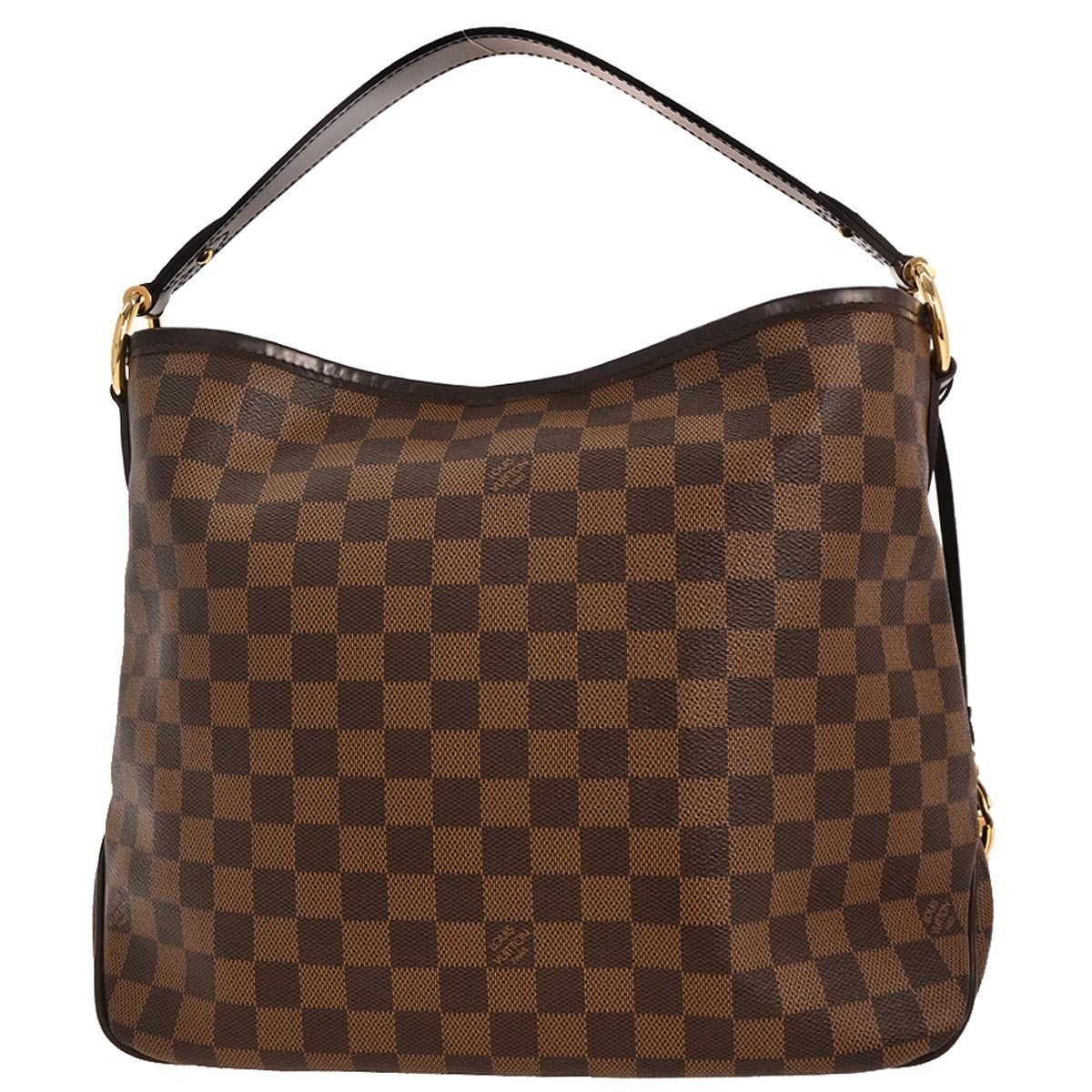 Louis Vuitton Delightful Nm Handbag Damier Brown Canvas Tote Bag Bag (Pre-Owned)