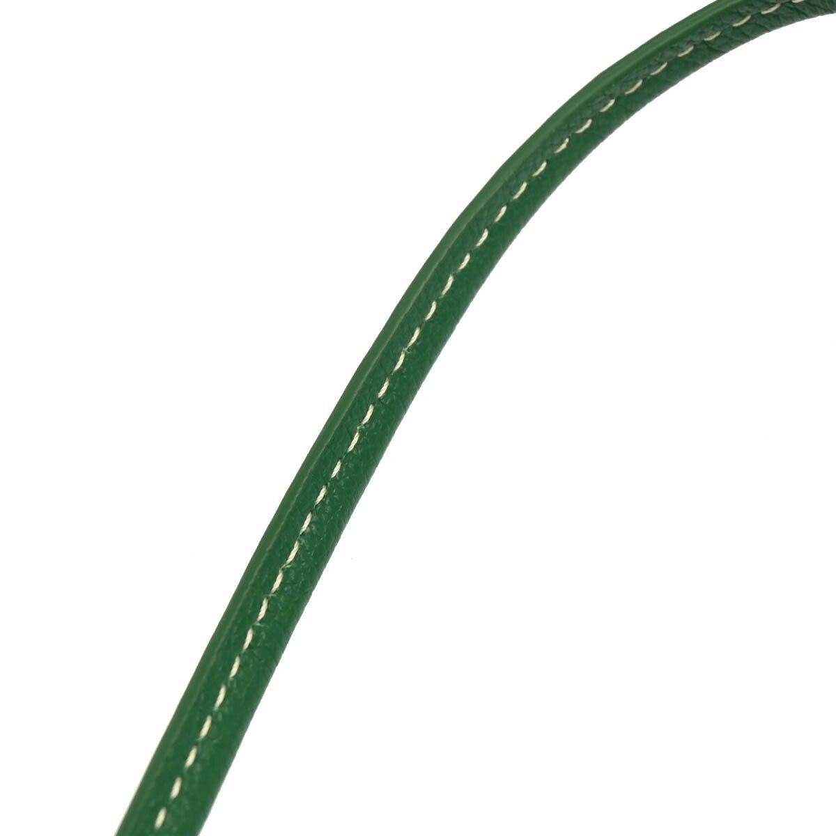 Goyard Plumet Clutch Wallet Coated Canvas Green Canvas Shoulder Bag Bag (Pre-Owned)