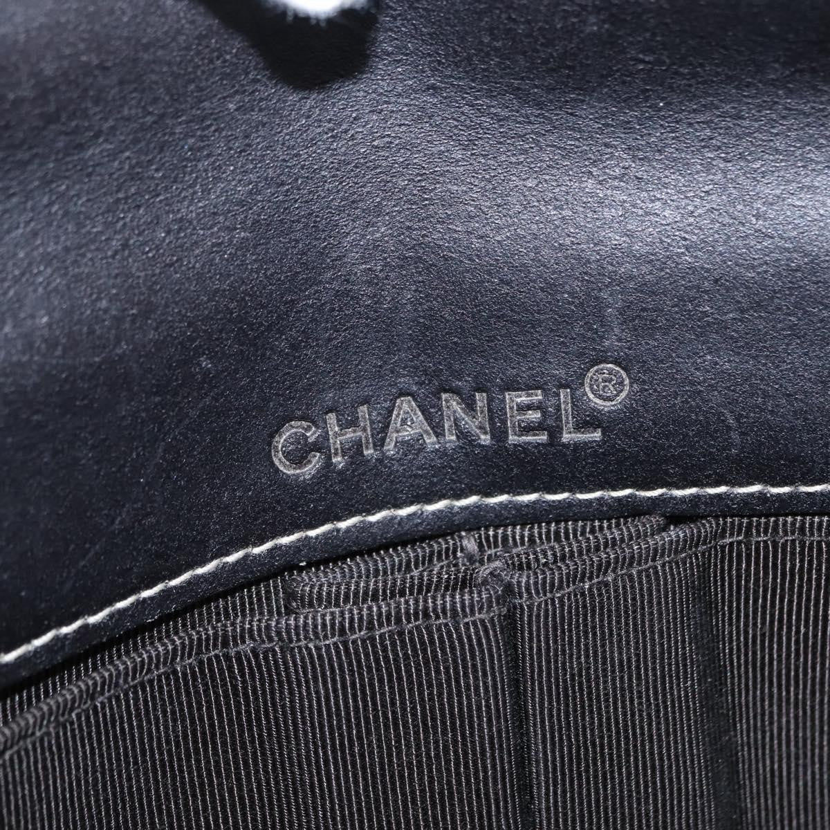 Chanel Chocolate Bar Flap Bag Quilted Denim Blue Denim_Jeans Shoulder Bag Bag (Pre-Owned)