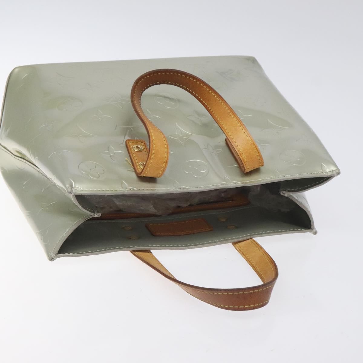 Louis Vuitton Reade Handbag Monogram Vernis Gray Patent_Leather Handbag (Pre-Owned)