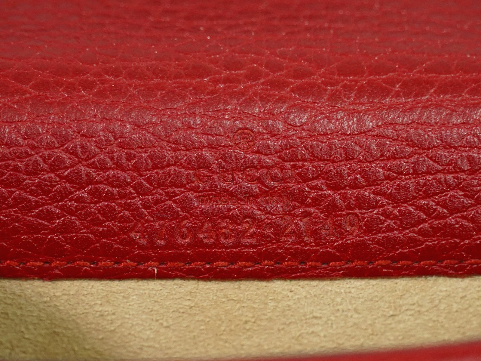 Gucci Dionysus Bag Leather Red Leather Crossbody Bag Bag (Pre-Owned)