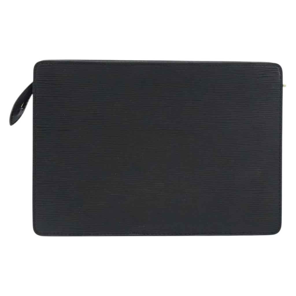 Louis Vuitton Pochette Homme Epi Leather Black Leather Clutche & Pouche Bag (Pre-Owned)